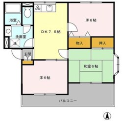 ヴァンベール東川口IIIの物件間取画像